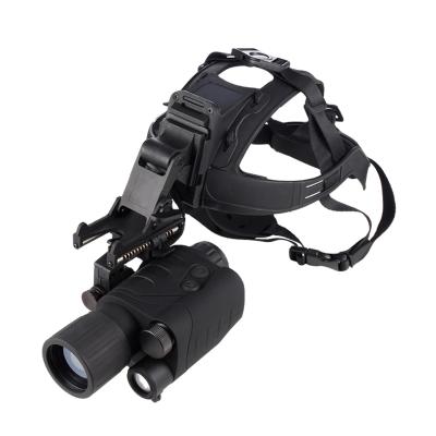 China Gen1+Hunting Scopes1x24 Head Mount Night Vision Scope Monocular 200m Built-in IR Hunting for sale