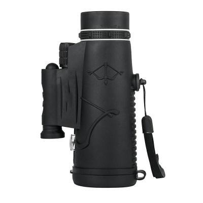 China Contact us high definition outdoor monocular 12x50 telescope for mobile phone monocular with illuminated for sale