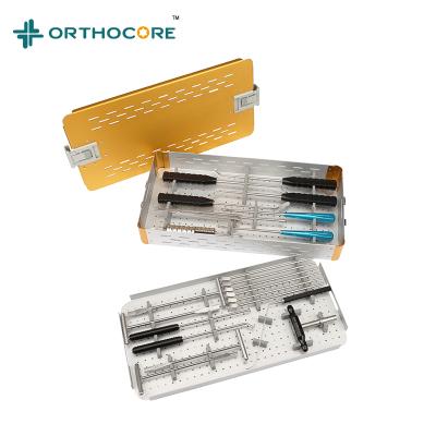 China TLIF Transforaminal Interbody Orthopedic Instruments Fusion Instrument Lumbar Surgical Set for sale