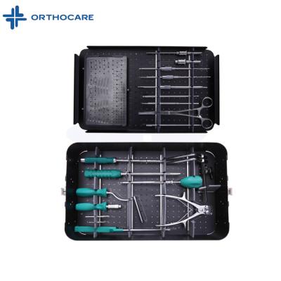 China Spinal Orthopedic Instruments Plate Anterior Cervical Instruments Set for sale