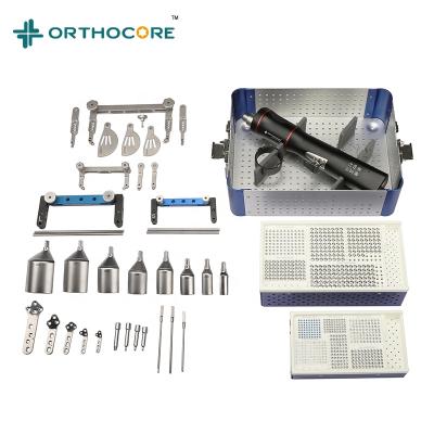 China Orthopedic Instruments TPLO SAW Slocum Style JIG Tibial Tray Leveling Osteotomy Plates Orthopedic Surgical Instruments Set OEM 1 Set 3 Years Manual for sale