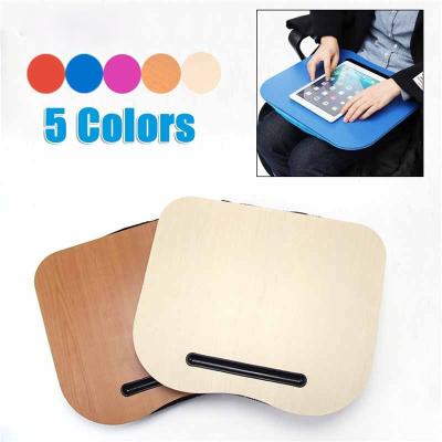 China Convenient Convertible Laptop Desk Table Knee Cushion Computer Reading Writing Pillow Tray Cup Holder Laptop Stand Tablet Holder Table for Office for sale