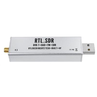 China 0.1MHz-1.7GHz TCXO RTL Receiver R820t2 USB RTL-SDR Dongle With 0.5ppm TCXO SMA MJZSEE A300U Tester 1 for sale