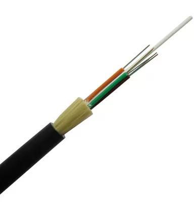 China Telecom Communication Adss Fiber Optic Aerial Self Supporting Cable 12 24 48 Core Single Mode Cables With Fumigated Wooden Drum Packing for sale