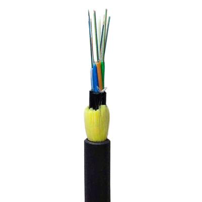 China Telecom Communication China Made Manufacturer Fiber Optic Cable G652D Adss 12 24 Core 48 Single Mode Network Cable for sale