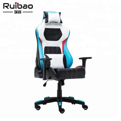 China Best Executive Chair Swivel 3D Arm Sit Gaming Racing Ergonomic Adjustable Back Gaming Chair for sale