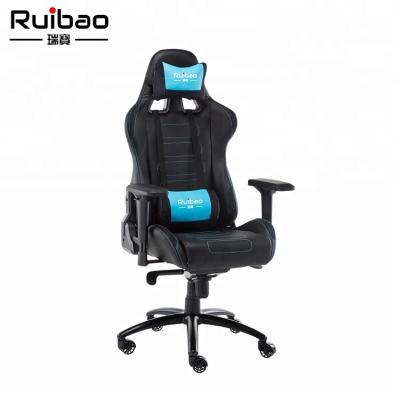 China Executive Modern Leather Gaming Office Chair Reclining Luxury Racing Gaming Chair for sale