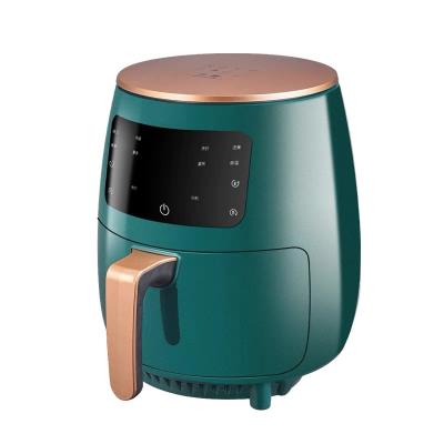 China Hotel 1400W 4.5L Touch Screen Deep Fryer No Oil Air Fryer With Nonstick Basket for sale