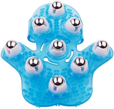 China Handheld/Lightweight & practice & Best Durable 2022 Palm Shaped Magnetic Hand Cellulite Body Massager 360 Degree Trackball Palm Shaped Body Massager for sale