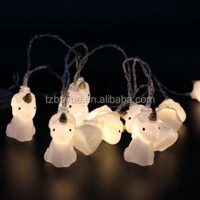 China 2017 new product unicorn led string light party decorative hanging light chain BY-BLD-857 for sale