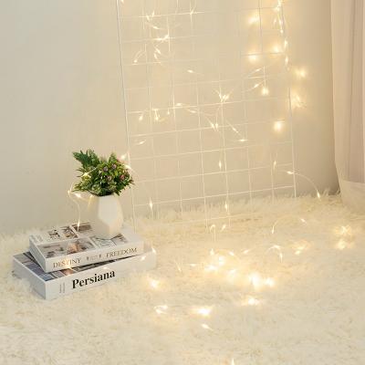 China Residential Christmas Outdoor Long Led Curtain String Lights Outdoor Led String Lights For Wedding Party for sale