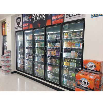 China Commercial Fridge/Cold Drinks Commercial Refrigerator Glass Door Show/Commercial Freezer Glass Door for sale