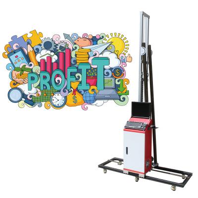 China Direct Painting 3D Outdoor and Indoor Effect Printer Wall Inkjet Printer Automatic Vertical Wall Printer for sale