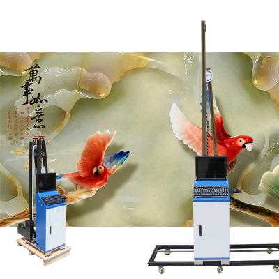 China Outdoor and indoor 3d wall printer inkjet printers easy to use UV wall printer painting machine with factory price for sale