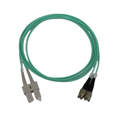 China Aerial Indoor Simplex Fiber Optic Cable FC Singlemode Fiber Patch Cord for sale