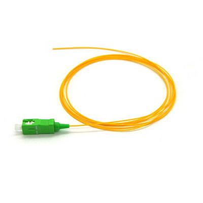 China FTTH FTTB FTTX Network TTI Network Transmission Speed ​​Single Mode Fiber Pigtail Patch Cord High Quality Fast Simplex Cable for sale