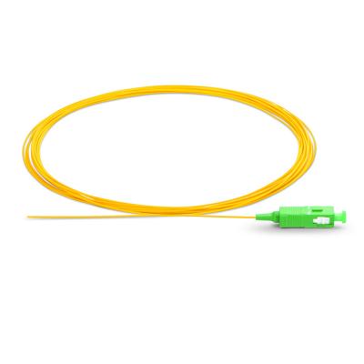 China FTTH FTTB FTTX Network Fiber Optic Singlemode PC UPC APC APC St FC SC Pigtail LC Pigtail Singlemode SM 0.9mm Pigtail Fiber Optic Patch Cord for sale