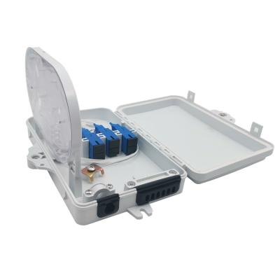 China Outdoor FTTH FTTB FTTX Network Fiber Optic Equipment Splitter Box PLC Fiber Optic Distribution Box 4/6/8/12/24/36/48 for sale