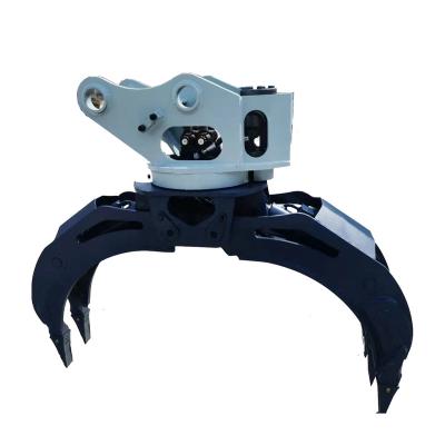 China Farm / Hot Sale Excavator Grab Rock Grapple Hydraulic Excavator Grab Forestry Promotion for sale