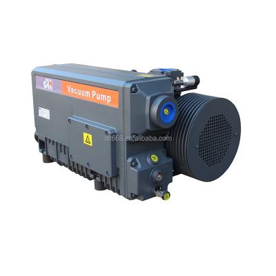 China Automotive Industry Hot Sales Single Stage Oil-Shaped Rotary Vane Vacuum Pump 220v/380v/440v 7.5kw 300m3/h DLT.V302 Low Noise Vacuum Pump for sale