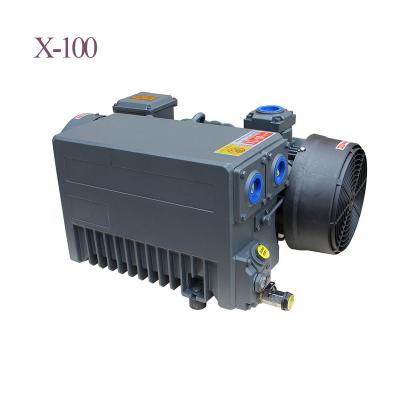 China Other Hot Sale X-100 220v/380v Single Stage Oil-Shaped Rotary Vane Vacuum Pump Plant for sale