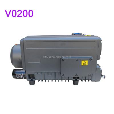 China Automotive Industry Hot Sales 220v/380v 4kw 200m3/h Neutral Single Stage Oil-Shaped Rotary Vane Vacuum Pump V0202 for sale