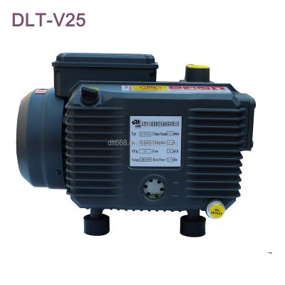 China Automotive Industry Hot Sales 220v/380v 0.75kw DLT.V0025B Single Stage Oil-Shaped Rotary Vane Vacuum Pump for sale