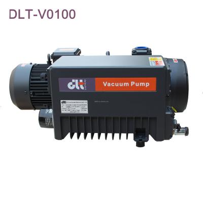 China Automotive industry hot sales 220v/380v 3kw DLT.V0100 single stage oil-based rotary vane value vacuum pump factory sale for sale