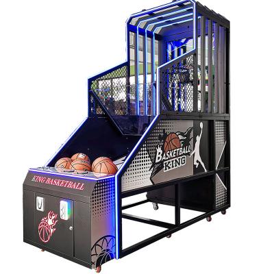 China Custom Metal+wood Street Commercial Arcade Electronic Basketball Scoring Machine Game for sale