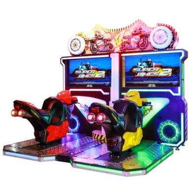 China Good Quality 32 Inch HD Screen Metal Video Arcade Car Race Racing Electronic Simulator Game Machine For Playground for sale