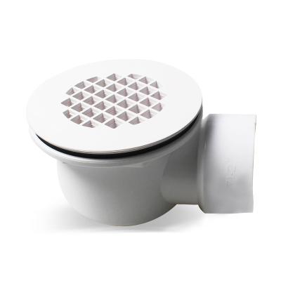 China Anti-blocking Low Price Bathroom Waste Fitting High Flow Quick Shower Tray Waste Drain Trap Strainer Cover for sale