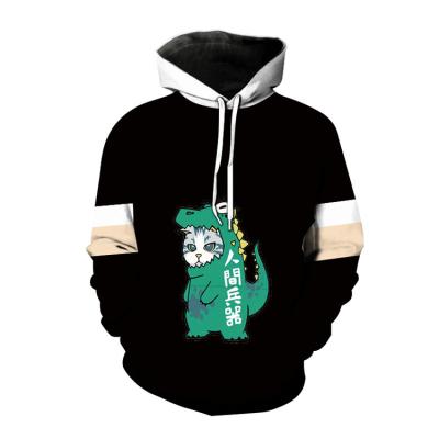 China ANYU Custom Animal Pattern Oversize Mens Hoodie 3d Print Comfortable Winter Hoodie For Men for sale