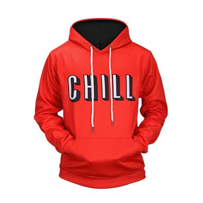 China ANYU Custom Logo Men Hoodies 100% Cotton 3D Digital Printing Hoodies For Man for sale