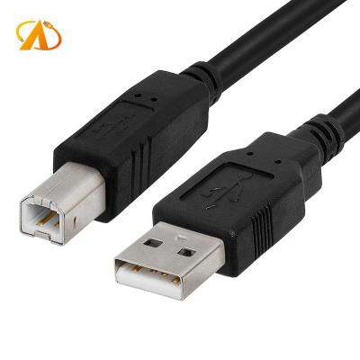 China COMPUTER All Copper Black USB2.0 Printing Cable 1.5m 1.8m 3m 5m 10m USB Square Port Printer Data Cable for sale