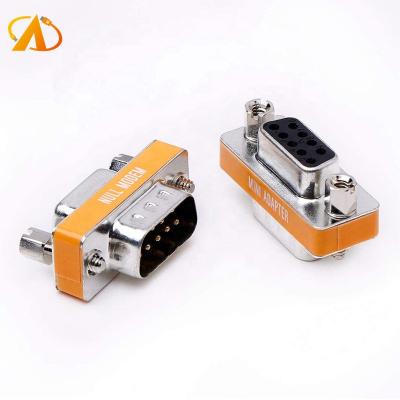 China audio & Dummy DB9 Video Modem Male To Male Female Male To Female Slim Data Transfer Serial Port Adapter for sale