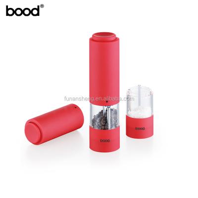 China Viable ABS electric salt and pepper grinder/cylinder salt and pepper grinder for sale