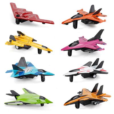 China Toy Amazon Hot Selling Diecast Pull Back Diecast Toy Metal Car Model Flat Diecast For Kids Alloy Toy Vehicles for sale