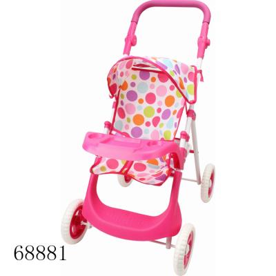 China Girl's Toy 3+ Large Size Stroller Doll Toys With Colorful Box for sale