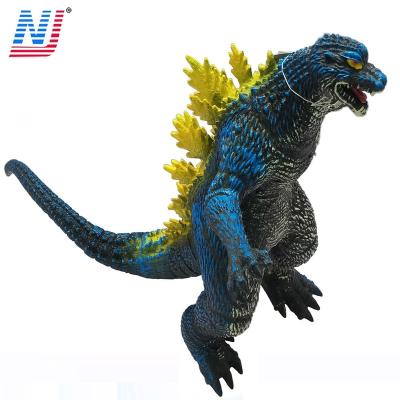 China Hot Large Monster Dinosaur PVC Figure Static Display Sale Cotton Filled Toys For Kids Toy Animal Lifelike Vinyl Dinosaur Monster for sale