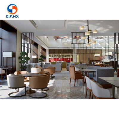 China Modern Restaurant Furniture Dining Table and Chair Coffee Desk Set Factory Price Customization Size OEM for sale