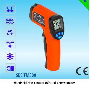 China Geen Aanrakingsthermometer, Handbediende niet-Contact Infrarode Thermometer TM380 Te koop