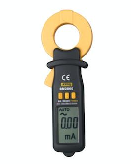 China 200mA Clamp Digital Multimeter , Earth Leakage Current Clamp Meter for sale