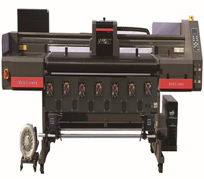 China Leather Industry L1800 1.6/1.8m 6 Feet PU Eco Solvent Leather Inkjet Printers Dtf Digital Printing Machine for sale