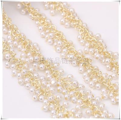 China Environmentally Friendly Hot Selling DIY Elegant Bead Hand Jewelry Bracelet Necklace Decorative Chain Material for sale