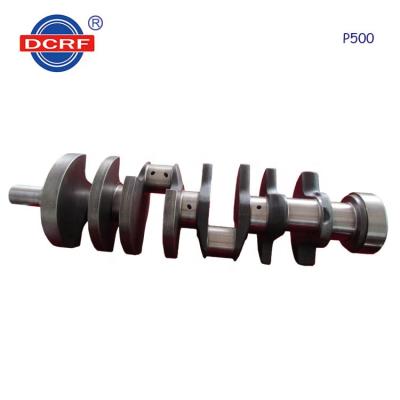 China Engine Parts Parts Name Crankshaft Drawing P500 Engine Crankshafts for sale