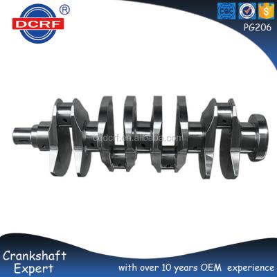 China Engine Parts Cast Iron Engine Parts Canton Crankshaft For Peugeot 206 Crankshaft for sale