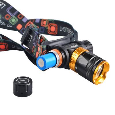 China Emergency Headlamp 5 Modes Safety Dive Torch Aluminum Rechargeable Waterproof Diving Scuba Diving Light for sale