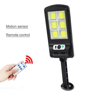 China Factory ROAD IP65 Motion Sensor Wall Mounted Solar Lights Directly Outdoor Solar Garden Lamp With Remote Control for sale