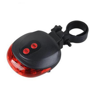 China Hot-selling Waterproof High Power Luminous ABS Plastic Multifunctional Cycling Tail Led Light For Night Safety Training for sale