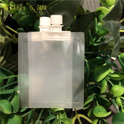 China Cheap 10ml Sample Barrier Sample Spout Bag Translucency Cream Lotion Plastic Liquid Packaging Pouch For Cosmetic Makeup Premium Gift for sale